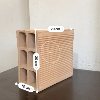 سفال آبیک 20×20×10  خرده