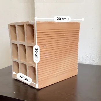 سفال آبیک 20×20×15  خرده